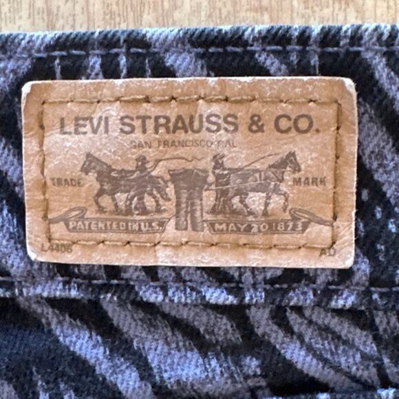 Demi Curve Modern Rise Skinny Size 4/27 Tribal Print - Picture 3 of 3